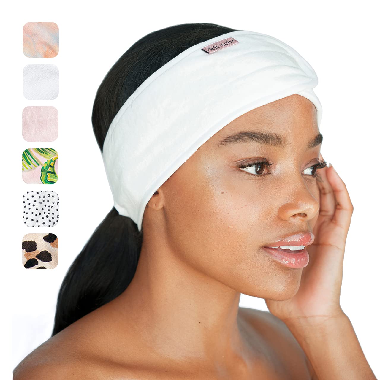 Spa Headband - Microfiber Makeup Headband for Washing Face